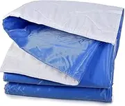 Mattress Pad Sheet Protector - Soft Quilted Cotton with a Waterproof Layer to Protect your Mattress and Keep Sheets and Linen Dry. Superior Alternative to Disposable Mattress Pads. (34 x 52 Inches)