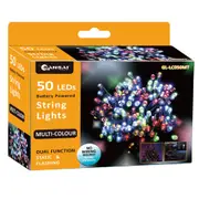 Sansai 50 LED String Lights (Multicoloured)