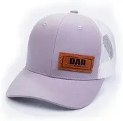 [KOLWOVEN] New Dad Hat Est 2025, First, Papa Trucker Baseball Cap, Ideal Birthday or Father’s Day Present