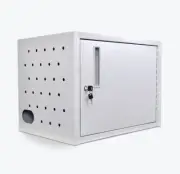 Luxor LLTMW12-G Wall/Desk Charging Box Gray / New