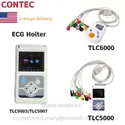 3 /12-lead Holter ECG Monitor Machine Recorder Analyzer USB Sync Software