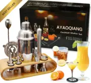 Cocktail Shaker Set 750ML Stainless Steel Bartender Kit with Stand Bar Tools