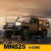 1/12 Scale RC Pickup Short Truck 4WD Remote Control Climbing Off-road Car Toy
