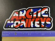 Music STICKER ~ ARCTIC MONKEYS: English Rock Band Formed in England in 2002