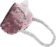 EXQUIMEUBLE Reversible Glitter Eye Mask Soft Sequin for Women Comfortable Travel Sleep Mask for Relaxation for Teens Stylish Light Blocking Design