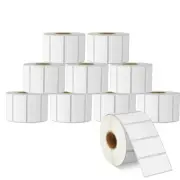 2"x1" Direct Thermal Perforated Barcode Labels for Rollo&Zebra 1300/roll 10Rolls