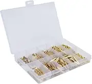 M.2 Screw Kit, Motherboard Screws Motherboard Standoff Screws 350pcs Hex Brass Stainless Steel Screw Nut Assortment Kit for Sheet Metal Pipe Manufacturing Industries