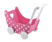 Famille Dark Pink Dolls Pram