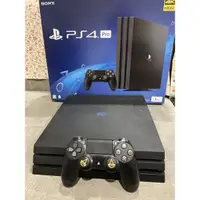 在飛比找蝦皮購物優惠-PS4主機1TB（含手把*2）