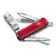 VICTORINOX 瑞士維氏 瑞士刀 Nail Clip 580 8用 65mm 透紅 0.6463.T