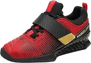 [SUMECH] Squat Deadlift Shoes for Mens Weightlifting Sneakers Lightweight Breathable Fitness Gym Training Shoe Non-Slip Wear-Resistant