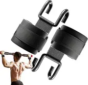 Hook Straps Weight Lifting - Fitness Wrist Straps Hand Grips | Gym Lifting Pull Up Hooks for Powerlifting, Bodybuilding, Shrugs, Rows, Deadlift