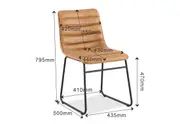 ALEXANDRA Set of 4 D/Chairs