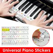 Removable Piano Keyboard Note Labels Piano Notes Guide for Beginner 88-Key Full