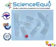 Distillation Essential Glassware Adapter Still Head Vacuum Joint 24/29 - 4Pc Set