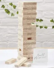 Ginger Ray, Build A Memory, Alternative Wedding Guest Book Build A Memory Blocks