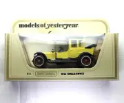 MATCHBOX MODELS OF YESTERYEAR, 1912 Rolls Royce Y-7 Yellow / Black.