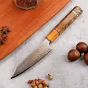 Kiritsuke Kitchen Knife Chef Slicer Meat Vegetable Fruit 67-Layer Damascus Steel