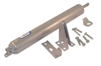 Barton Kramer 324C Aluminum Silver Pneumatic Screen Door Closer 14-1/2 L in.