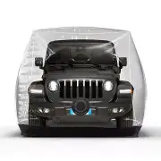 Jeep Wrangler 4th Gen JL 2018 4-door Indoor Inflatable Capsule Car Bubble Cover (for: Jeep)