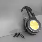 1pcs Mini COB Flashlights 500 Lumens Rechargeable Keychain Small Bottle Opener