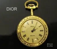 在飛比找Yahoo!奇摩拍賣優惠-【摩利精品】DIOR by bulova 手上鍊懷錶*真品*