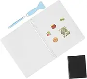 LOLIPPYY Reusable Sticker Book Collection Album Set Capacity Organizer Notebook for Adults for Sticker Collectors to Efficiently Store and Display