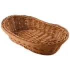 Oval Wicker Woven Basket Bread Basket Serving Basket, 11 Inch Storage8070