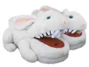 Monty Python Rabbit w/ Big Pointy Teeth Slippers by Toy Vault