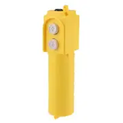 Hoist Crane Pendant Control Station Push Button Switch 2 Ways Yellow