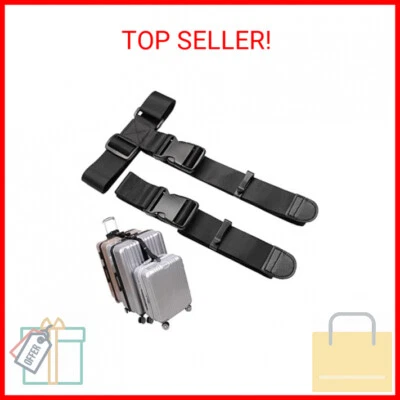 Vigorport Luggage Connector Straps, Add a Bag Suitcase Strap Belt, Luggage Clip