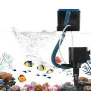 Aquarium Filter 30-60 Gallon Fish Tank Filter with Filter Box 210 GPH Interna...