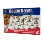 Ogre Blood Bowl Team: The Fire Mountain Gut-Busters - Brand New, Factory Sealed