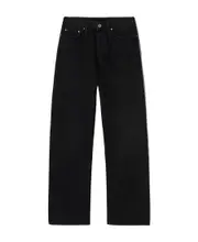 Totême Twisted Seam Mid-Rise Jeans 25/30,26/30,24,25,26,27,28,29,28/30,27/30,30 Black