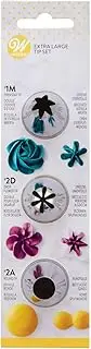 Wilton 418-1704 Icing Tip Set X-Large