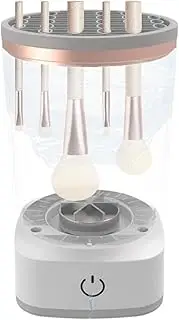 Automatic Makeup Brush Cleaner - Cosmetic Brushes Cleaning Tools | Cosmetics Brushes Scrubber | Electric Foundation Brushes Cleaner Dryer Machine | Portable Eyeshadow Tool Washer