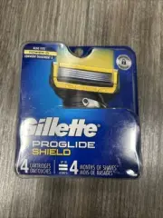 2 Pack Gillette PROGLIDE Shield 5 Razor Blade - 8 Cartridges total