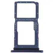 SIM Card Tray + SIM Card Tray / Micro SD Card Tray for Honor 9X Blue
