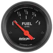 Autometer Z-Series Fuel Level Gauge Electric - 0 - 30 Ohm, 2 1/16 Inch, Short Sweep, AU2648