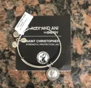 Silver Saint Christopher Alex And Ani Bracelet