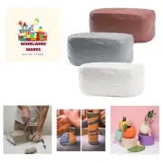 15LB Air-Dry Modeling Clay Set – White, Gray & Terra Cotta for Beginners & Pros