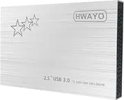 250GB External Hard Drive Portable - HWAYO 2.5'' Ultra Slim HDD Storage USB 3.0 for PC, Laptop, Mac, Chromebook, Xbox One