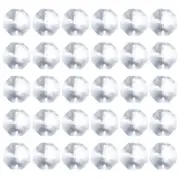 K9 Crystal Octagon Beads 2 Holes 60 Pack 18mm Chandelier Prisms Clear