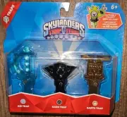 Skylanders Trap Team Air Sword Kaos Earth Handstand Bunny 3 Pack Sealed Wii