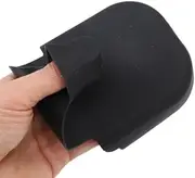 gernie Black Reusable Silicone Fuel Glove with Magnetic Attachment, One Size, Protects Hands from Filthy Gas Pump Handles and Keypads
