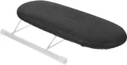 TOGEVAL Portable Mini Ironing Board Sturdy Foldable Ironing Stool for Laptop Desk