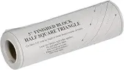 Triangles On A Roll 5in Half Square 50ft Template, 5"