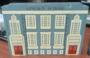 CATS MEOW LINCOLN SCHOOL CATS MEOW SERIES VI (Signed 1988, Retired) NEW