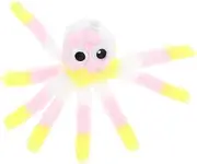 WEKAMOS Interactive Octopus Cat Toy Plush Stuffed Animal Cat Play Toy Dog Pet Ball
