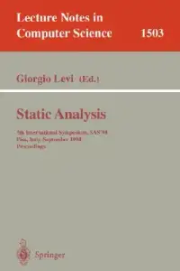 在飛比找博客來優惠-Static Analysis: 5th Internati
